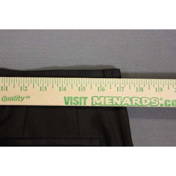 Lauren Ralph Lauren Men Black Ultraflex Dress Pants Classic Pleated 34 X 32 New - Picture 7 of 14